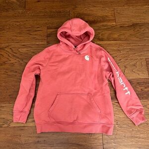 Carhartt Coral Hoodie with Logo